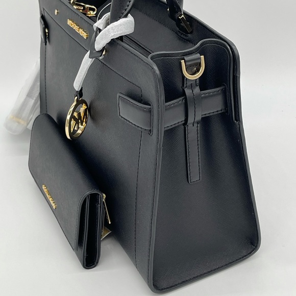 Michael Kors Medium Rayne Satchel & Trifold Wallet - Picture 6 of 12